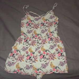 Flowery Spring Romper
